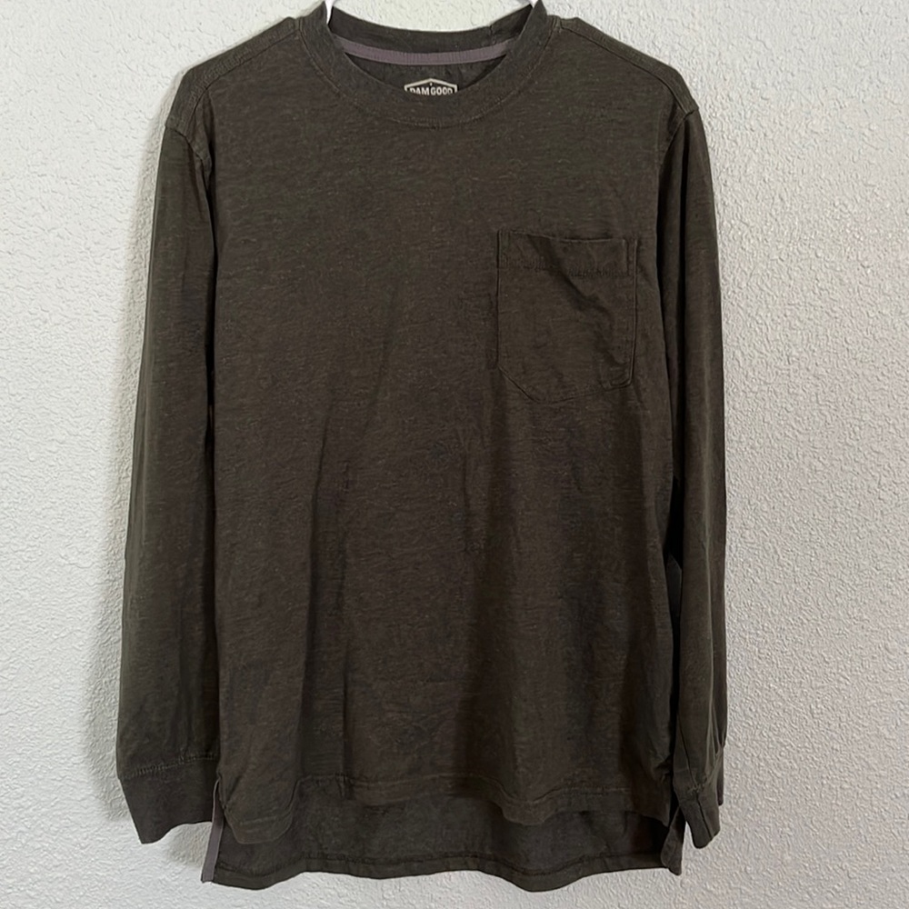 2 Dam good supply company long sleeve shirts. Size medium.